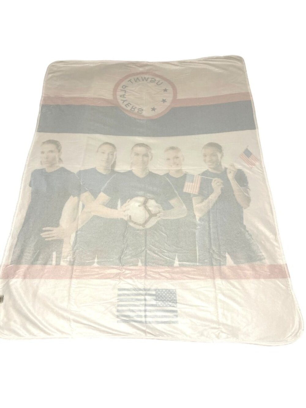 Soccer World Cup Olympic Team United States Womens USWNT Throw Blanket FIFA - Picture 5 of 10